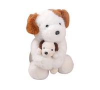 Cubby Dogs - Chien en peluche | Cuddly Dog tient des pubs luxueux | Chiots en peluche | Figurine mignonne, intérieur, , compagnon apaisant, coussin doux pour fils, Frei