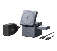 Anker Y1811HA1 chargeur d'appareils mobiles Casque, Smartphone, Smartwatch Noir USB Recharge sans fil Charge rapide Intérieure