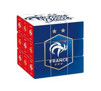 Cube 3x3 Equipe de France - Megableu - Casse-tête Rubik's - Supportez les Bleus !