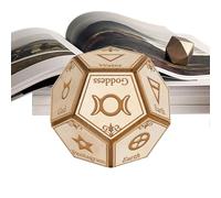 Cube à 12 faces - 12 pages différentes - Jeu de rolling Polyedral Decider Dice Game | Cubes à roulettes à 12 côtés | Jeu de société pour le décideur pour les écoles sortantes