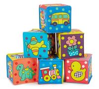 Cube à Empiler - BIECO - Set de 6 - Jouet Éducatif - Multicolore - À partir de 3 mois