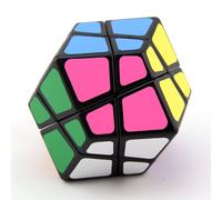 Cube À Quatre Axes Et Douze Faces, Autocollant Noir, Puzzle Magique, Forme Étrange, Vitesse, Jouets Éducatifs Pour Enfants