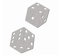 Cube à repasser image Réflecteur onkelz Argent (5 et 4,5 cm)