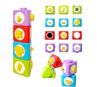 Cube Activité Bebe, Montessori Sensoriel Jouet Voiture pour Bebe 1 2 3 Ans