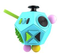 Cube Anti-Stress À 12 Faces Pour Enfant, Jouet Pour Soulager L'Anxiété Et La Dépression