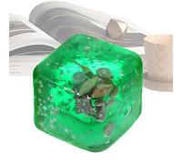 Cube anti-stress, sensoriel, amusant, avec mousse à mémoire de forme à haute tactile, boosting interactif, doux, outil de mise au point portable pour bureau et salle de classe