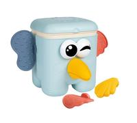 Smoby Little Cube Badaboum - Jouet d'Eveil - Assemblage, Motricité - Animaux - 15 Accessoires - A Partir de 18 Mois - Fabrication Française
