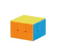 Cube casse-tête avec couleurs unies sans stickers - 2 x 3 x 3