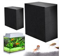 Cube d Argile activée pour Aquarium Purificateur Eau au Charbon à Structure alvéole Nettoyeur et étang avec Filtration Absorption supérieures