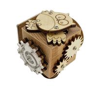 Cube D'activité Amusant Pour Enfants, Planche Occupée, Jouet Trieur En Bois, Jouet Montessori