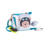 Cube d'activité bébé collection Lazare | Jeux d'eveil & de développement | Cadeau naissance | Sauthon