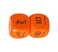 Cube d'activité, équipement de jeu de fitness à six côtés avec exercices - Jeu de mouvement en 2 pièces avec pompes, foulées et sauts, pour adolescents, adultes, salle de sport, maison, temps de jeu G