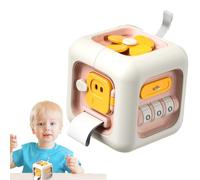 Cube d'activité pour | Jeu de Voyage éducatif pour favoriser la motricité Fine - Planche d'activité en Forme de Cube, pour et Filles, pour Anniversaire, Vacances, fêtes