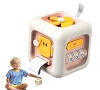 Cube d'Activité pour | Jeu Éducatif de Voyage pour Développer la Motricité Fine - Jouet de Voyage pour Garçons Filles,Anniversaire Vacances