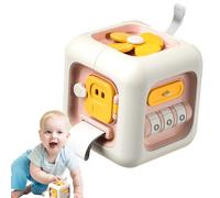 Cube d'activité sensoriel | Jeu éducatif éducatif pour la motricité fine comme jeu de voyage | Cube d'activité, pour les pour un anniversaire, une fête