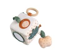 Sauthon Cube d'activités bébé Botanica en velours Blanc TU
