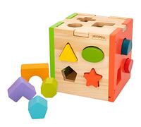 Cube D'activité En Bois Multicolore