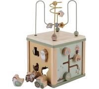 Cube d'activités en bois little farm
