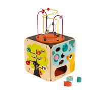 Janod Jouet multi-activités Looping Multicolore pour enfants 18 mois-3 ans