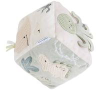 Cube d'activités gris, vert, d'eau, écru TU