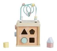 Cube d'activités pastel Animaux Beige G