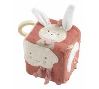 Sauthon Cube d'activités bébé PETIT COEUR en coton bio