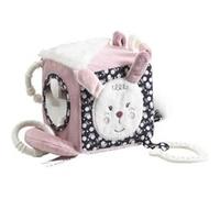 Sauthon Cube d'activité bébé Collection Miss Fleur de Lune | Jeux d'eveil & de développement | Cadeau Naissance