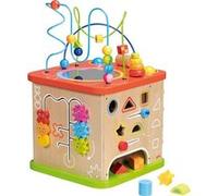 Cube D'Activités XXL multicolore Rouge G