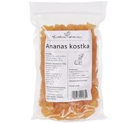 Cube d'ananas confit, 250 g, tropical et fruité, idéal comme collation, pour la pâtisserie et pour les céréales, sucré et aromatique, pièces pratiques pour grignoter KUCHNIA ZDROWIA