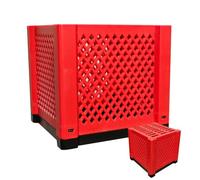 Cube de charbon actif - Boîte de filtre pour aquarium | Conteneur de stocka