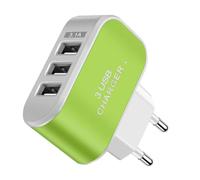 Cube de Chargeur USB, Bloc de Chargeur USB Plusieurs Ports 3 | Adaptateur mural chargeur portable Pour téléphone portable à domicile couleurs