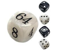 Cube de doubleur - Ensemble de dés Backgammon | de société de table de