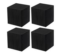 Cube de filtre d'aquarium, efficace à forte adsorption, charbon actif réutilisable - média filtrant pour aquarium, clarificateur d'eau pour cuve, aquarium, étang