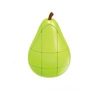 Cube de Fruits,3D 3 × 3 Cube Magique 1: 1 Cube de Fruits,Réaliste Cube de Puzzle Cube Brain Teasers Puzzles pour Passionnés de Speed Cube(Pear)