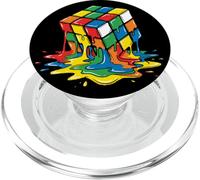 Cube de Fusion Speed Cubing Puzzle Master PopSockets PopGrip pour MagSafe