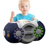 Cube de Haricot Magique Rotatif, Jouet de Puzzle de Haricot Magique - Jouets Fidget pour | Jouets d'apprentissage et d'éducation, Spinner Cube de Haricot Magique, Jouets éducatifs de Puzzle de Perles