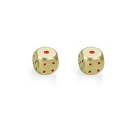 Cube de jeu avec boîte de rangement Alliage d'aluminium Portable Coloré Métal pour Camping KTV Party Accessoires Élégant Or Argent