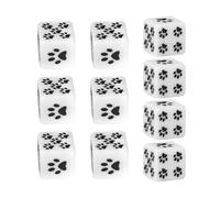 Cube de jeu de société - Cubes mignons en forme de pattes de chat - Jeu de table - Activité de groupe amusante pour la famille, les amis, les étudiants, les adolescents et les adultes - Jeu de dés de