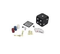 Cube de Jeux "6 en 1" 16cm Noir & Blanc