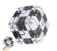 Cube de Labyrinthe 3D - Jouets d'apprentissage Précoce - Cube Labyrinthe Puzzle Interactif,pour À La Maison École Anniversaire Vacances Voyage Salle De Jeux Colonie De Vacances Activité De Groupe