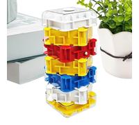 Cube de labyrinthe 3D - Puzzle d'entraînement du cerveau - Jouet anti-stress - Pour filles, voyage, école, fête, salle de classe, salle de jeux, camp d'été, anniversaire