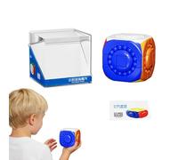 Cube de Labyrinthe Orbital interactif, Puzzle Labyrinthe Roulant, Jouet sphère compacte avec Suivi éducatif, système Deen Plastique adapté aux, Conception de Chemin géométrique int