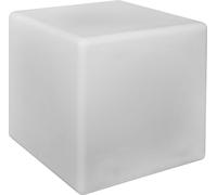 Cube De Lumière CUMULUS Blanc 60Cm Carré Décoration Terrasse Lampe