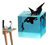 Cube de lumières LED pour chambre à coucher - Lampe de nuit animée pour table, veilleuse à bosse et design combiné sous- pour bureau, salon, bibliothèque, chambre d'