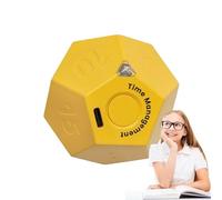 Cube de minuterie de productivité - Réveil Cuboïde Tracker, instrument de synchronisation activé par le toucher, organisateur de routine compact, attribut de discipline de tâche moderne | Outil