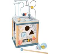 Cube de motricité en bois bébé 12 mois