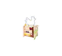 Small Foot Design - Cube motricité 11733 Vie de Campagne en bois - Circuit, formes, tri - Dès 1 an