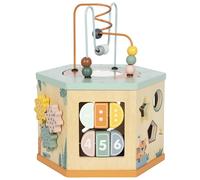 Cube de motricité pour bébé 7 faces Ambiance Safari Small foot by Le