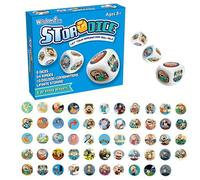 Cube de narration - 9 dés avec 54 symboles pour la créativité - Jeu interactif éducatif pour les enfants et les familles - Idéal pour apprendre, pour célébrer les activités parent-enfant