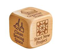 Cube de Projet de - Outil de Choix créatif pour Quilter, Jeu de Loisirs créatifs, activité de Groupe en Classe, idée Cadeau Festive | Cube de Projet de Pratique, Outil de Choix créatif